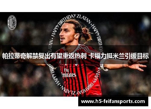 帕拉蒂奇解禁复出有望重返热刺 卡福力挺米兰引援目标